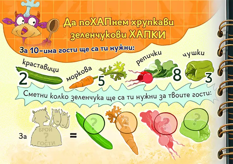 Страница от книгата Как да празнувам рождения си ден?